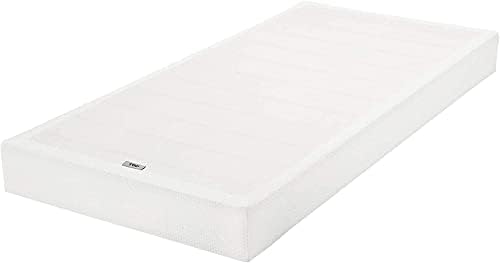 Basics Box Smart Box Spring Bed Base, Fundação de Mattão de 9 polegadas-Tamanho duplo, montagem fácil sem ferramentas