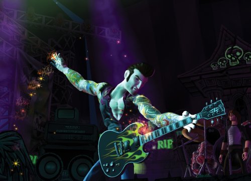 Pacote Guitar Hero 2 com guitarra -xbox 360