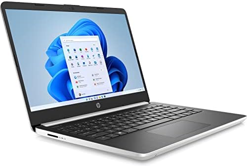 HP 14-DQ1033CL 14 Laptop HD Full, Intel Core i3-1005g1 Processador de núcleo dual, 128 GB SSD, 4 GB DDR4 RAM, Brightview Display,