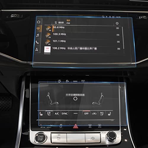 Protetor de tela Intget 2pcs para Audi Q7 Q8 E-TRON ACESSORES 2023 2022 2021 2020 2019 CENTRO TOQUE TOQUE TOME PROTEÇÃO DE PROTEÇÃO GPS Protetor de tela de vidro de vidro temperado para Audi Q7 Q8 E-Tron
