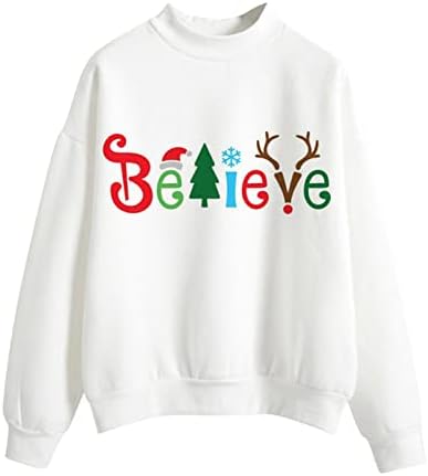 Sorto XXBR Christmas para masculino, Bomer de neve de rena de natal, t-shirts de manga comprida
