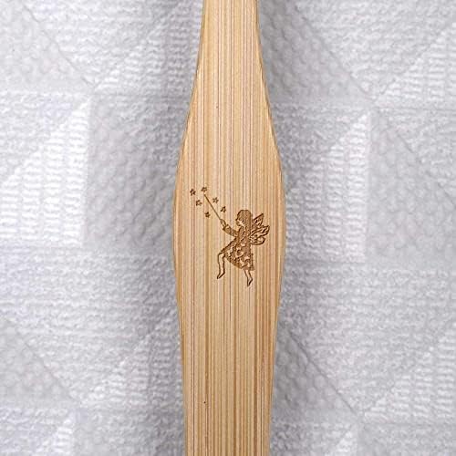 Escova de dentes de bambu 'mágica de fada mágica