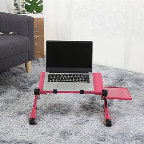 Zhyh portátil laptop de alumínio portátil mesa ergonômica mesa de computador ajustável cama tabela de tabsk tabela de