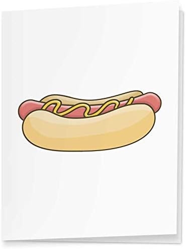Azeeda 4 X 'Hot Dog' Tags/etiquetas
