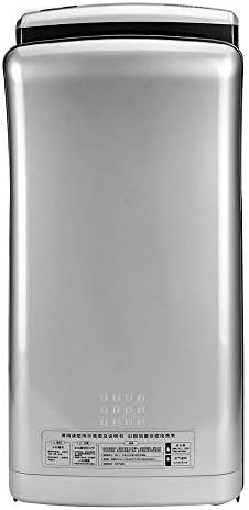 Interhasa! Secador de mão com filtro HEPA, secador elétrico de 110-130V para banheiros comerciais, plug-in, IT1688-Silver