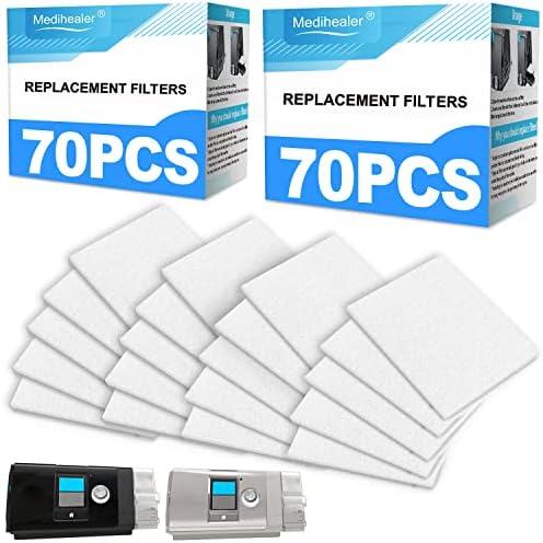 140 PCS Medihealer CPAP Filtros - Filtros premium para airsense 10 - Para aeroporto 10- S9 -For Airstart -Series - Filtros de substituição