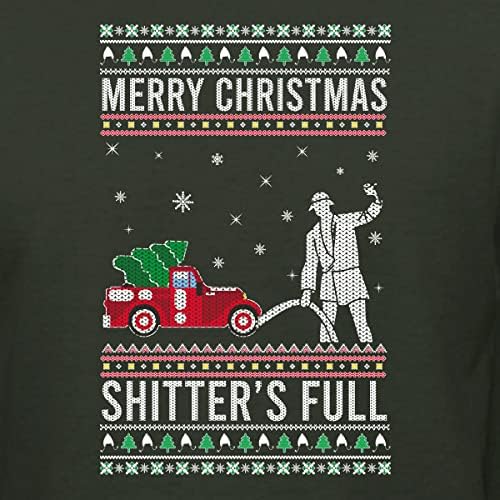 Wild Bobby Feliz Natal Shitter Sweater Full Christmas Sweater Unisex Crewneck Sweatshirt gráfico