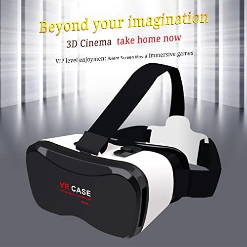 Freesa VR Vids Digital Glasses 3d VR Headset Virtual Reality Glasses Compatível com smartphone iOS e Android compatível com uma ampla gama