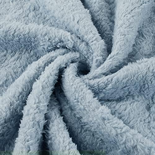 Yoomuchan Soft Double Double Suded Fleece Pet Blanket Premium Fleece Dog Cat Catlet Pet Sleeping Tapete Blankt Blue 27,5 X39