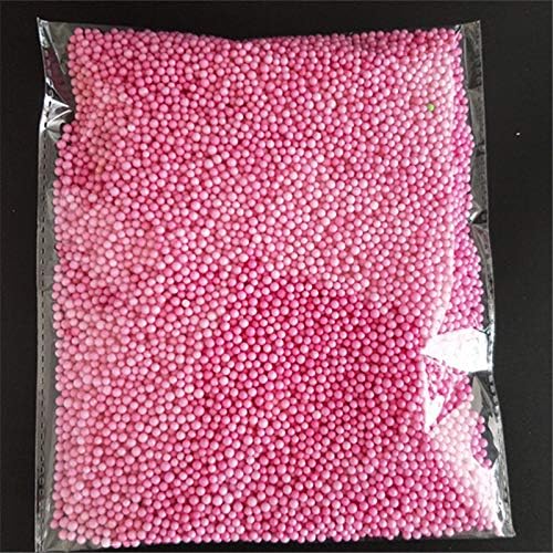 2,5-3,5 mm mini bolas de espuma redonda colorida Pillow de decoração de cristal de decoração/sofá-de-sofá Bola de isopor