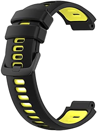 Huabao Watch Strap Compatível com Garmin Forerunner 220, Banda de substituição de cinta de silicone ajustável para Garmin Forerunner 220 / 735XT / 620/630 / 235/230 Smart Watch