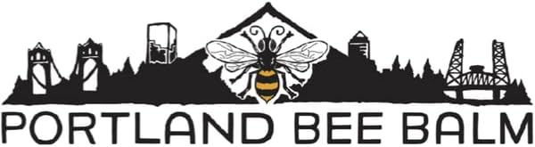 Portland Bee Balm All Natural Made -Made -Wax baseado no protetor labial, sem século 24 contagem