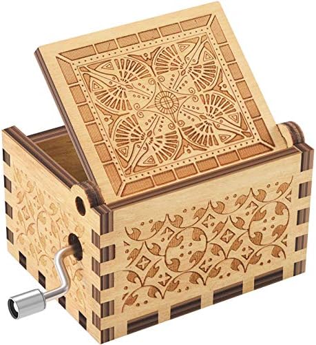 UkeBobo Wooden Music Box - You Are My Sunshine Music Box, Mail projetado, de filha para mãe - 1 conjunto
