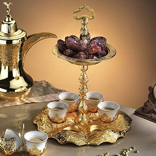 Lamodahome otomano otomano grego café árabe café mırra expresso Servando Copo Presente Conjunto de Chafos Turcos