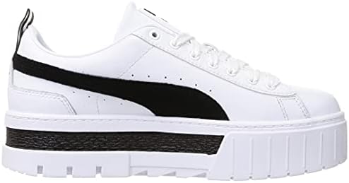 Puma Mayze Womens White/Black Sneakers