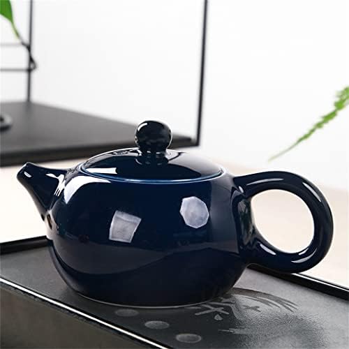 Liuzh colorido esmalte de chá design de chá de chá de chá de porcelana vermelha belisco