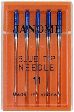 Yicbor House Sewing Machine agulha, ponta azul, ponta vermelha, agulhas de ponta roxa para Janome
