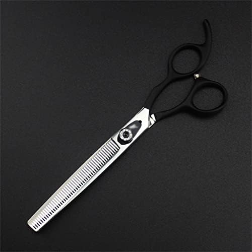 Houkai 7,0 polegadas de alça preta Preparação de pet scissors