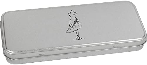 Vestido de Azeeda em Mannequin 'Metal Articled Stationery Tin/Storage Box