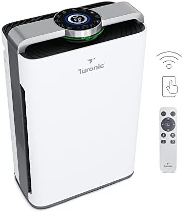 Turonic Ph950-Purificadores de ar HEPA para casa com umidificador, limpador de ar de sala grande até 2500 pés quadrados, purificação