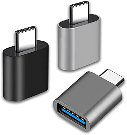 Adaptador USB C para USB, conversor Thunderbolt 4 OTG do tipo C, adaptador feminino USB C Masculino para USB 3.0 para Apple