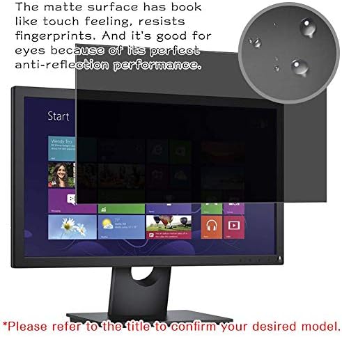 Protetor de tela de privacidade do Synvy, compatível com 24 Acer CM2241W BMIIPRZX 24 Monitor de monitor Anti -espião Protetores de filmes