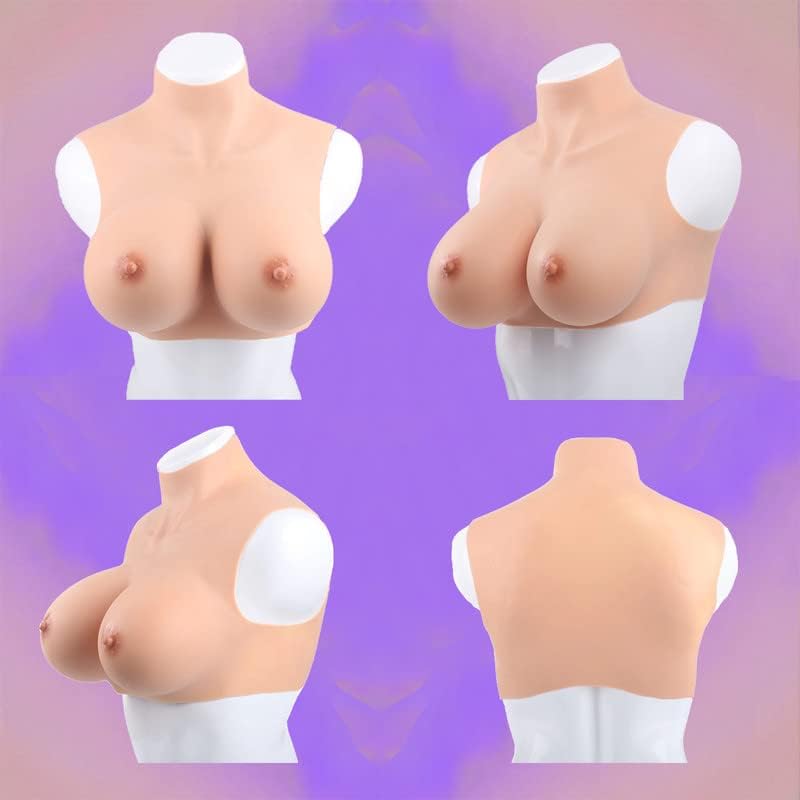 Peito de silicone peitos falsos seios falsos forma b-i xícara pratos de mama de peito transgênero drag queen