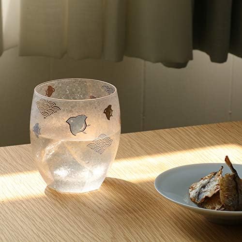 ADERIA Whisky 11oz de vidro antiquado feito no Japão