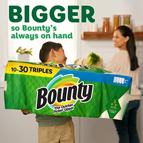 Bounty Select-a-Size Toalhas, branco, 8 rolos duplos mais: 20 rolos regulares