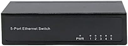 Switch de rede de 5 portas JMT 100/1000m Monitoramento de computador Smart Ethernet LAN Splitter