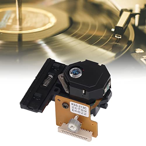 FTVOGO Optical Cabeça Optical CD CD DVD Substituição Optical Pickup Lens Mecanismo de peças de reposição ABS Operação contínua Cabeça de canal único para DVD CD player, outros componentes eletrônicos