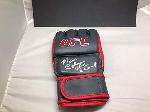 Mark Coleman assinou a luva UFC autografada PSA/DNA COA 1A - luvas autografadas do UFC