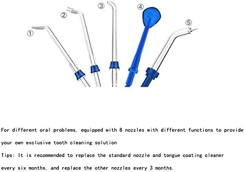 Fluxo de água SXDTHY para a limpeza dos dentes do aparelho, limpador de dentes de 600 ml, irrigador oral eletrônico profissional