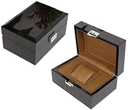 Caixa de relógio Nana Wyemg - Jóia com bloqueio caixa de madeira Classic Shaker Diamond Box Box