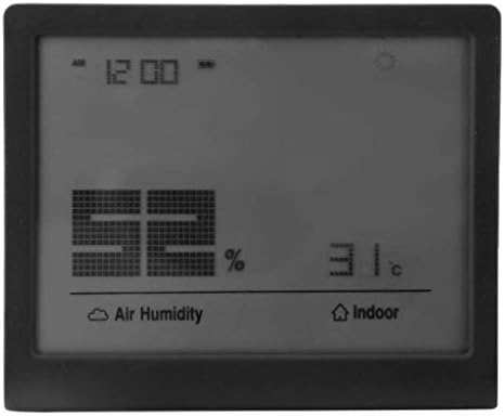 XJJZS Termômetro simples e higrômetro Inteligente Termômetro digital eletrônico de alta precisão Higrômetro seco interno para estufa
