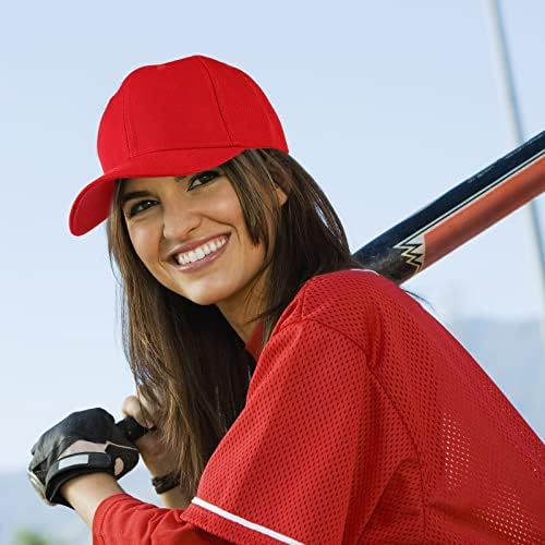 Cooraby Plain Baseball Cap Sports Ajusta Sports Classic Unissex Papai Chapéus para homens Atividades ao ar livre
