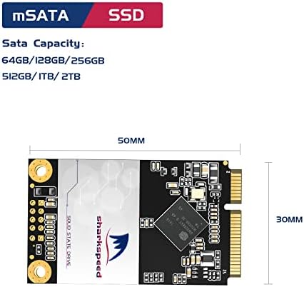 Sharkspeed SSD 1TB MSATA PLUS 3D NAND TLC MINI SATA SSD Drive interna Solid State Drive para mini notebooks para