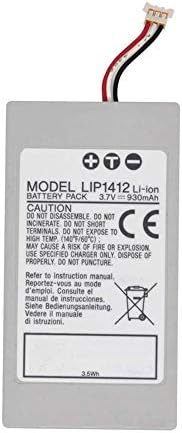 Civhomy Lip1412 Substituição da bateria para PSP GO PSP-N1000 PSP-N1001 PSP-N1002 PSP-N1003 PSP-N1008 PSP-N100 PSP-NA1006