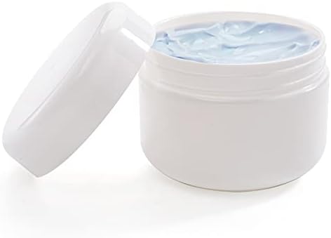 Bekith 40 Pack White 50g/50ml Jarros cosméticos, com forros e tampas de cúpula, para amostras de cosméticos, creme, loção