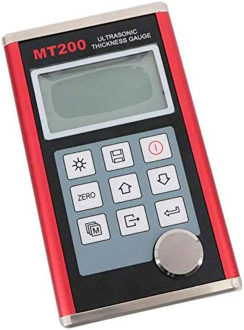 Tongbao MT200 Portátil Testador de medidor de espessura ultrassônica portátil de espessura 0,75-300mm em aço 0,1/0,01mm