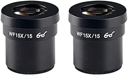 Acessórios para microscópio wf10x wf15x wf30x wf10x/23 um par de um par de campo de campo largo de montagem 30mm de vista 23mm de laboratório consumíveis