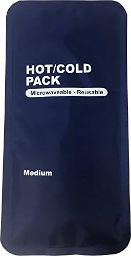 1 calmante e gelo gel reutilizável pacote de gel de microondas Hot/Cold Pack, para tratar lesões Terapia Freezer