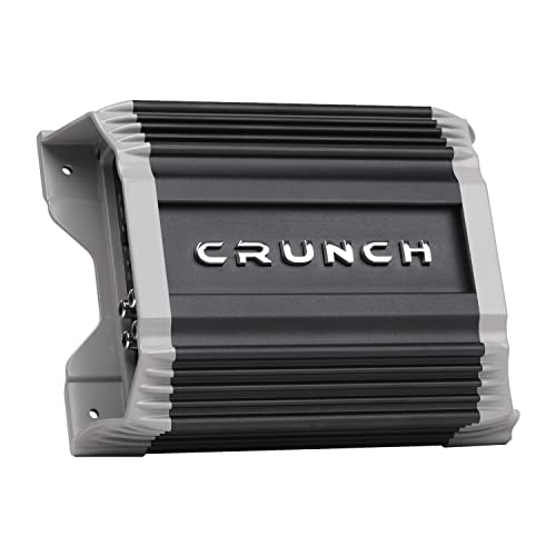 Crunch PZ2-1530.4D PowerZone 1500 Watt Mono Amplifier, amplificador de áudio de carro de 4 canais, Remoto baixo incluído