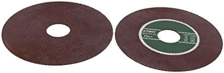 X-Dree 150mmx1.2mmx32mm Rodas de corte de resina Cutter disco 6pcs para aço inoxidável (disco de corte de ruedas