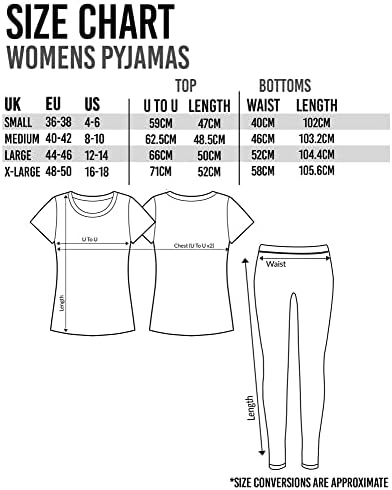 Pijama feminino pusheen | Adultos Ladies Cartoon Cat Nah Camiseta branca com fundo longo PJS | Mercadoria de anime animal