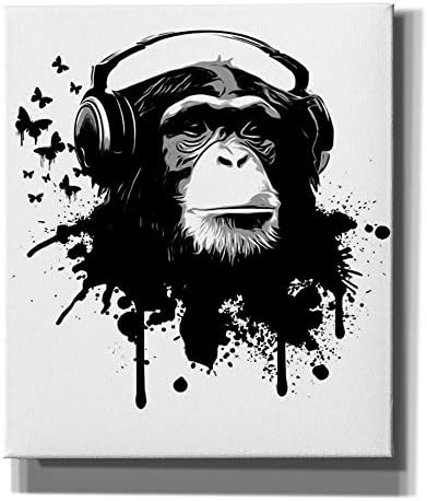 Cortesi Home 'Monkey Business', de Nicklas Gustafsson, Arte de Parede de Canvas, 12 X18