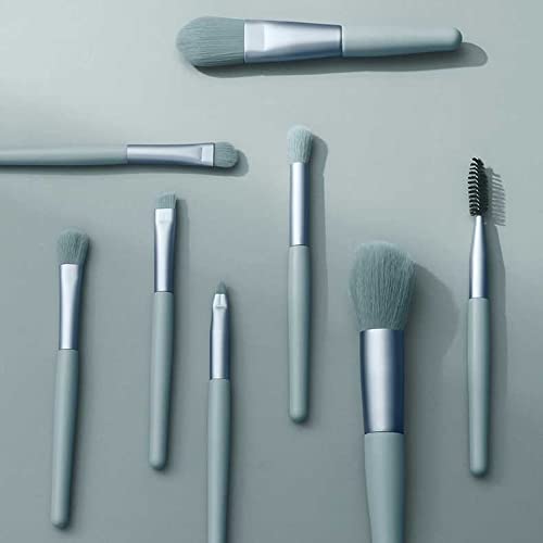 Clksz 8 PCs/Definir maquiagem de maquiagem Eyeliner Eyeliner pincel Kits Brush Kits Kits de escova de pó Brush Cosmetics