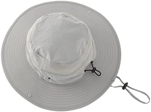 Connectyle ao ar livre Mesh chapéu de sol largo Brim UV Sun Protection Hat Hating Hating