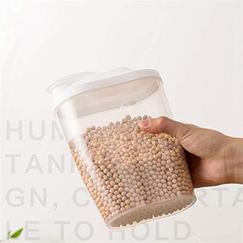 Caixa de armazenamento de alimentos SLNFXC Conjunto de recipiente transparente com tampas de tampas de cozinha lanches selados com