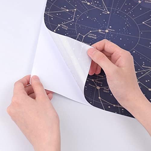 12 universo de constelação Galaxy adesivos engraçados adesivos de artesanato à prova d'água adesivos removíveis para laptop, scrapbooks, planejadores, presentes, mala 8,3 x 11,7 polegadas